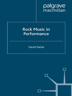 cover image of Rock Music in Performance